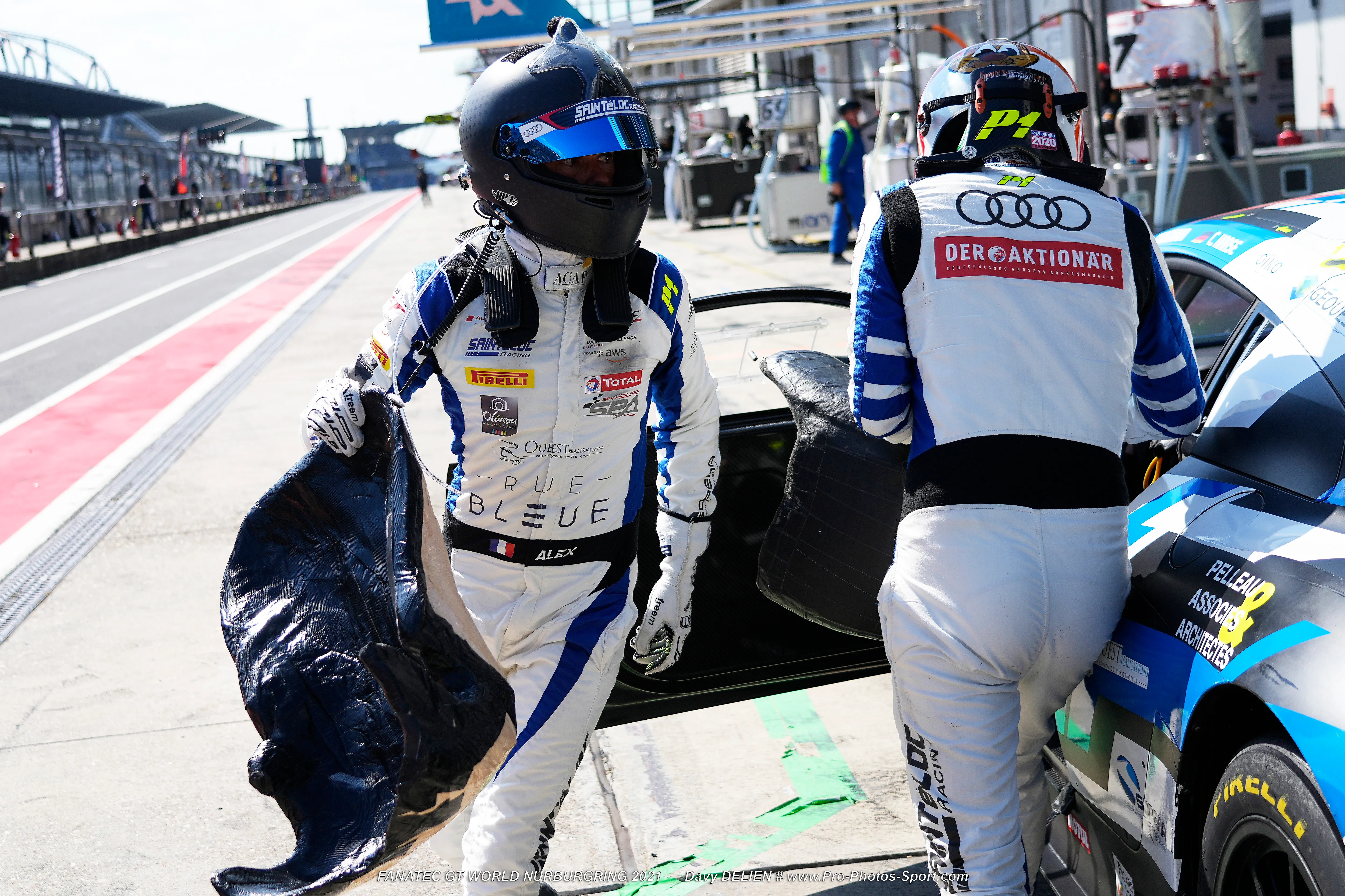Changement de pilote GT3 au Nürburgring 2021