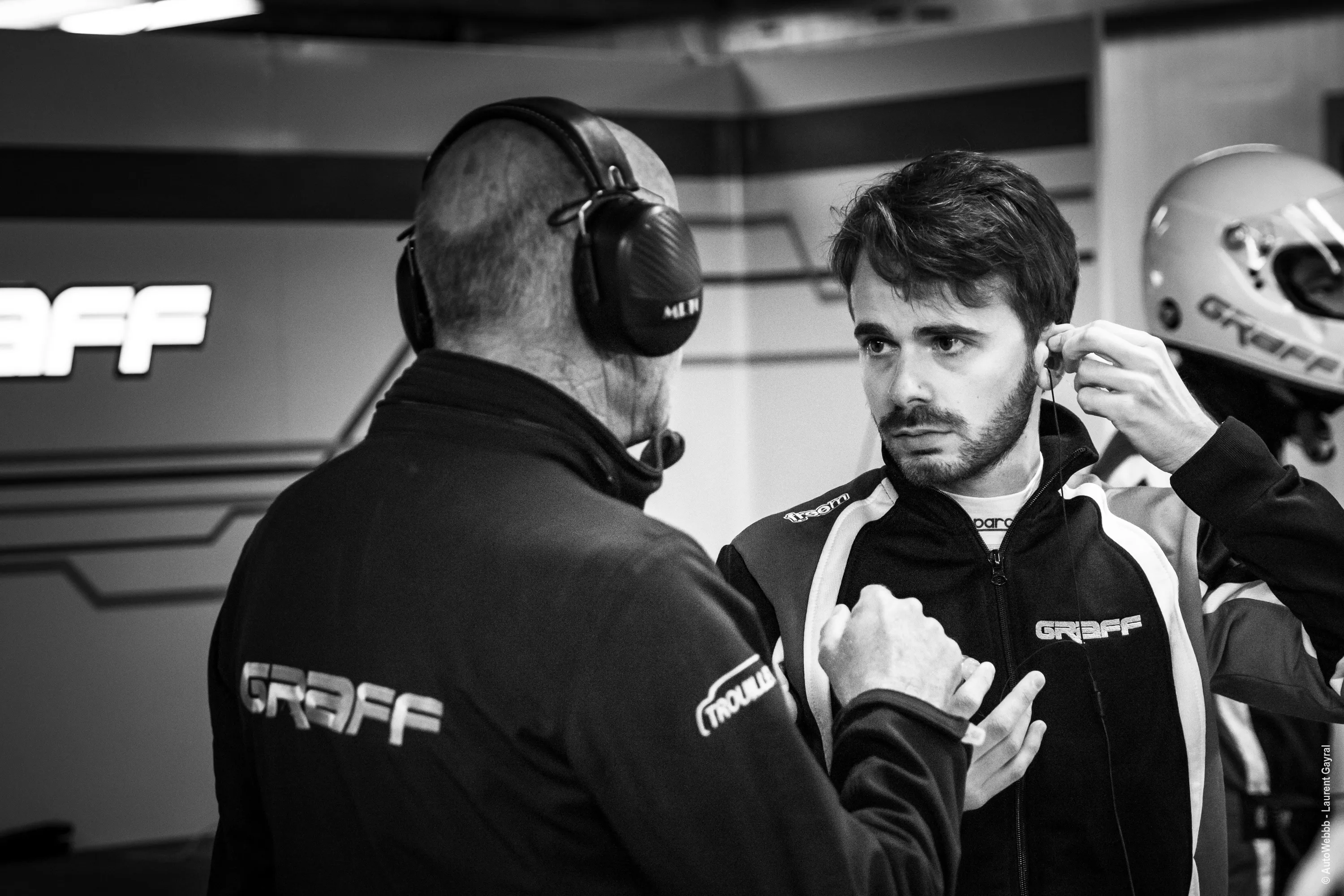 Alexandre Cougnaud sur le circuit de Monza