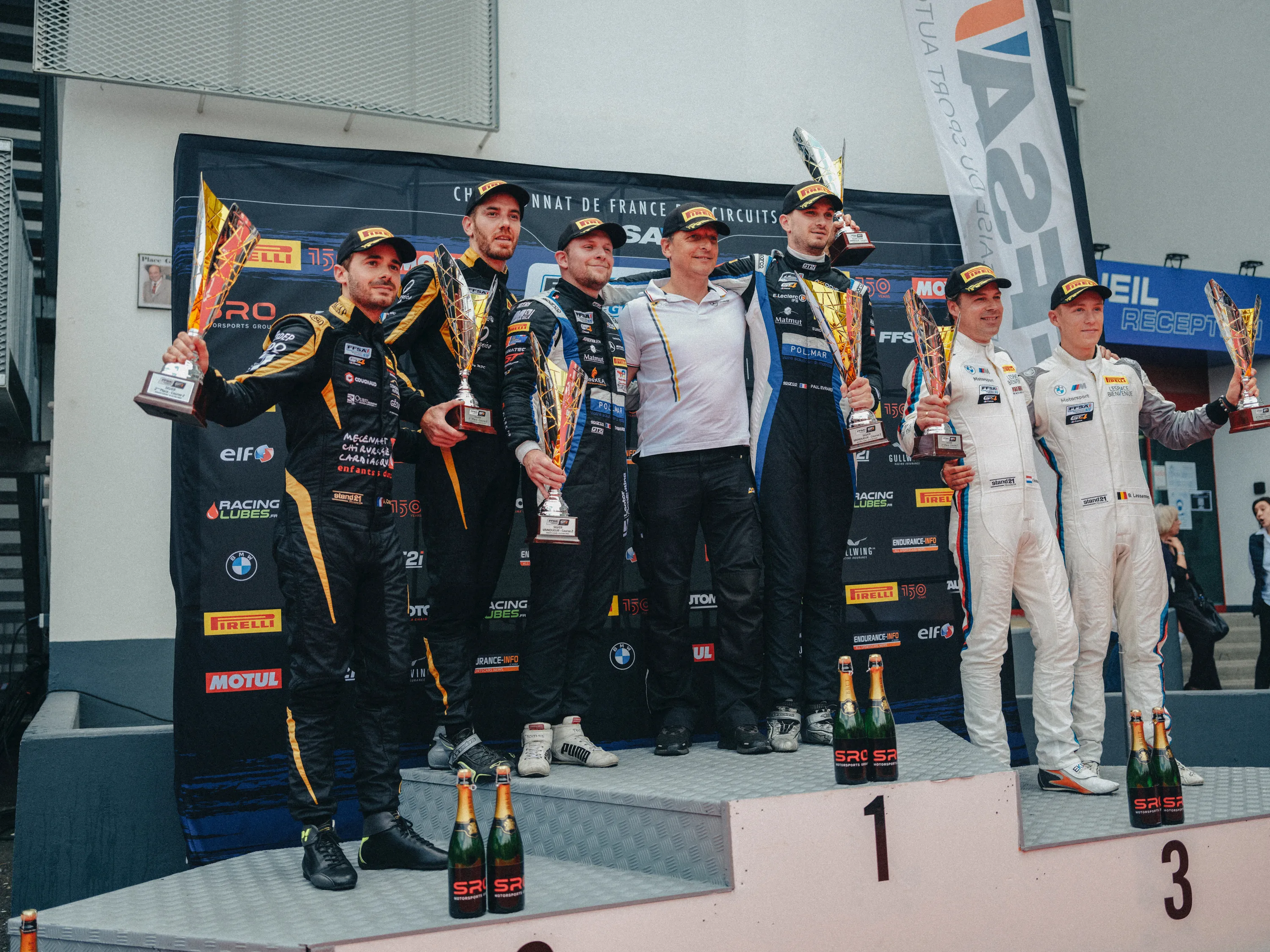 Podium à Magny-Cours 2022