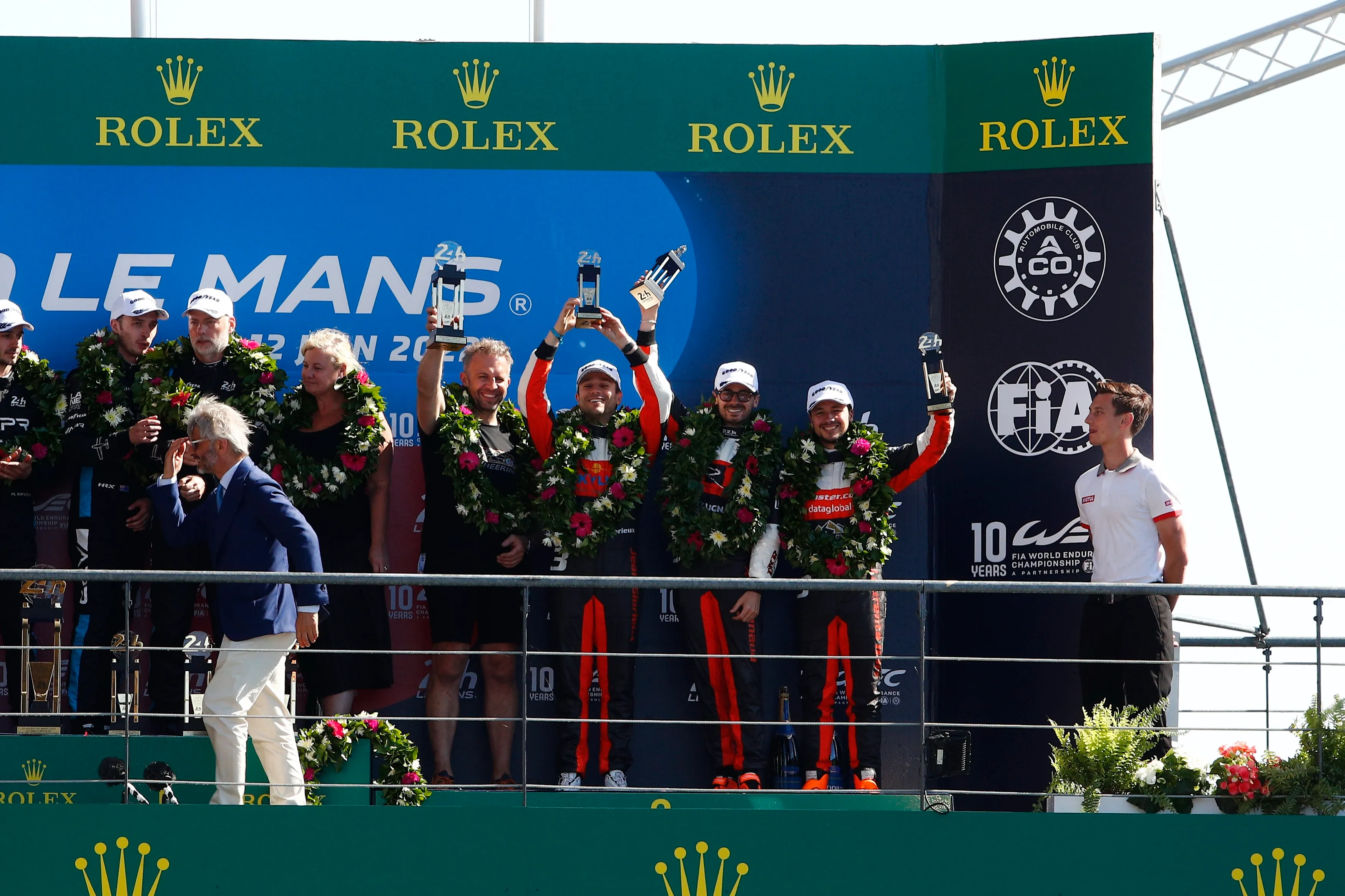 Podium des 24 Heures du Mans 2022 — LMP2 Pro-Am
