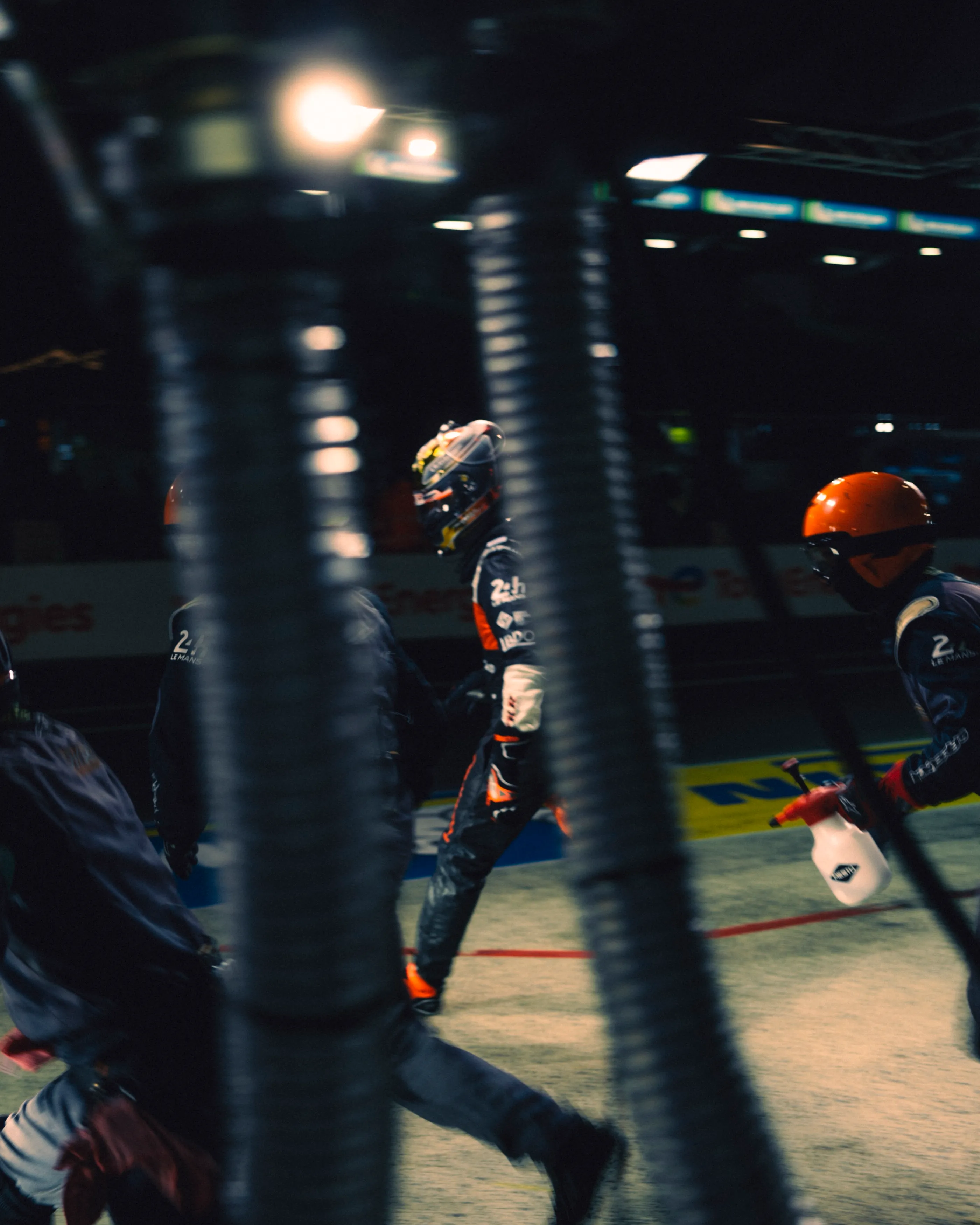 Changement de pilote pendant les 24H du Mans