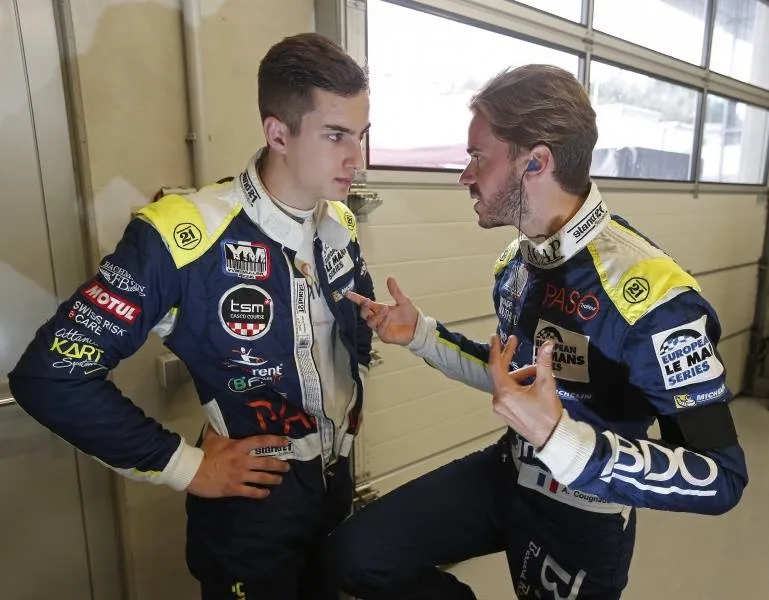 Avec Thomas Laurent en LMP3 2016